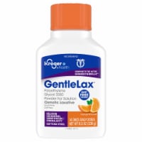 Kroger® GentleLAX® Osmotic Laxative Polyethylene Glycol Powder Orange Flavored Perspective: Main