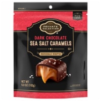 Private Selection® Dark Chocolate Sea Salt Caramels Perspective: Main