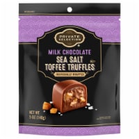 Private Selection® Milk Chocolate Toffee Truffles with Sea Salt Perspective: Main