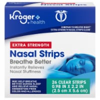 Kroger® Extra Strength Clear Nasal Strips Perspective: Main