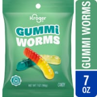 Kroger Gummi Worms Candy Bag Perspective: Main