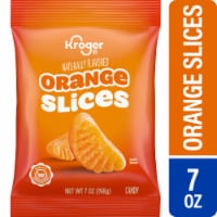 Kroger® Orange Fruit Slices Gummy Candy Bag Perspective: Main