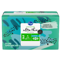 Kroger® Ultra Thin with Wings Long Size 2 Super Pads Unscented