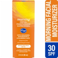 Kroger® Facial Sunscreen Broad Spectrum SPF 30 Morning Moisturizer Perspective: Main