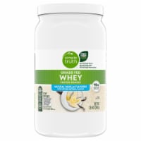 Simple Truth® Grass Fed Whey Protein Powder Vanilla Perspective: Main