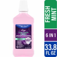 Kroger® 6 in 1 Care Anticavity Mouthwash Fresh Mint Zero Alcohol Perspective: Main