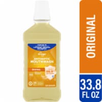 Kroger® Antiseptic Mouthwash Original Flavor Perspective: Main