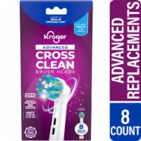 Kroger® Advanced Cross Clean Brush Heads Perspective: Main
