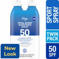 Kroger® Total Sport Sunscreen Spray SPF 50 Perspective: Main