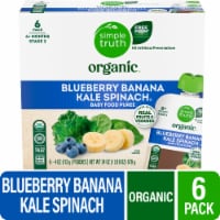 Simple Truth Organic® Blueberry Banana Kale Spinach Pouch Perspective: Main