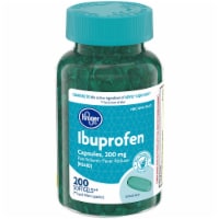 Kroger® Ibuprofen Pain Reliever 200mg Softgels Perspective: Main