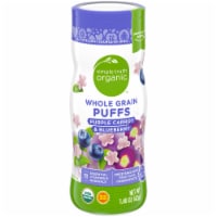 Simple Truth Organic™ Purple Carrot & Blueberry Whole Grain Puffs Perspective: Main