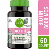 Simple Truth® Biotin Capsules 5000mcg