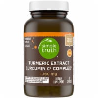 Simple Truth® Turmeric Extract Curcumin C3 Complex® Capsules 1160mg Perspective: Main