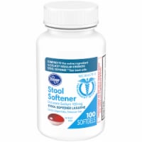 Kroger® Stool Softener Laxative Softgels 100mg Perspective: Main