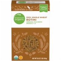 Simple Truth Organic™ 100% Whole Wheat Rotini Pasta