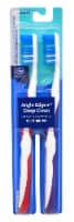 Kroger® Angle Edge+® Deep Clean Soft Toothbrushes