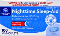 Kroger® Nighttime Sleep-Aid Caplets Perspective: Main