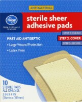 Kroger® Sterile Sheer Adhesive Pads Perspective: Main