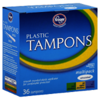 Kroger® Unscented Plastic Tampons Multipack Perspective: Main