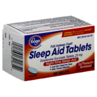Kroger® Sleep Aid Tablets Perspective: Main
