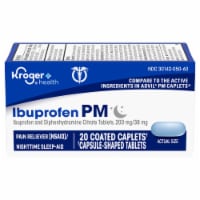 Kroger® Ibuprofen PM Coated Caplets