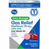 Kroger® Cherry Flavor Extra Strength Gas Relief Chewable Tablets Perspective: Main