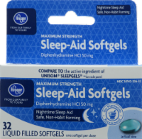 Kroger® Nighttime Sleep Aid 50mg Softgels Perspective: Main