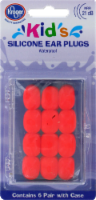 Kroger® Kid's Silicone Ear Plugs Perspective: Main