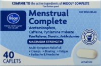 Kroger® Complete Menstrual Relief Tablets Perspective: Main