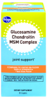 Kroger® Glucosamine Chondroitin MSM Complex Joint Support Caplets Perspective: Main