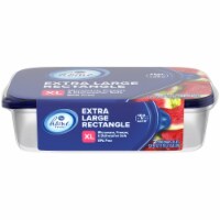 Kroger Home Sense Rectangle BPA-Free Plastic Snap Seal Food Container - 2 pack