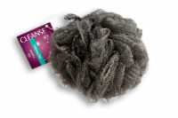 Kroger® Exfoliating Mesh Pouf - Dark Gray Perspective: Main
