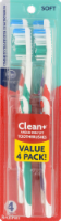 Kroger® Clean + Soft Toothbrushes Value Pack Perspective: Main