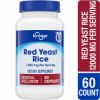 Kroger® Red Yeast Rice Capsules 1200mg Perspective: Main