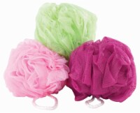 Kroger® Mesh Bath Poufs Assortment Perspective: Main