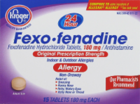 Kroger® Fexofenadine Non Drowsy Allergy Relief Tablets Perspective: Main