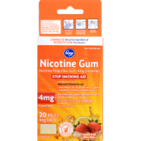 Kroger® Polacrilex Fruit Wave Nicotine Gum 4mg Perspective: Main