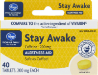 Kroger® Stay Awake Caffeine 200mg Tablets Perspective: Main