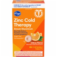Kroger® Zinc Cold Therapy Citrus Flavor Quick Dissolve Tablets Perspective: Main