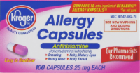 Kroger® Antihistamine Allergy 25mg Capsules Perspective: Main
