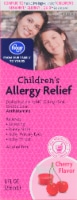 Kroger® Children's Diphenhydramine HCl Allergy Relief Cherry Flavor Liquid