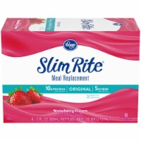 Kroger® Slim Rite® Strawberry Cream Meal Alternative Beverage Perspective: Main