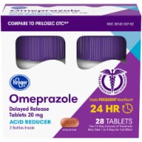 Kroger® Omeprazole Acid Reducer Delayed Release Tablets 20mg Perspective: Main