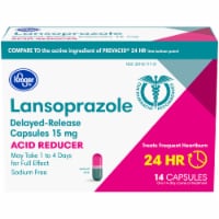 Kroger® Lansoprazole Acid Reducer Delayed Release Capsules 15mg Perspective: Main