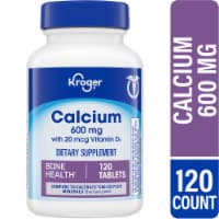 Kroger® 600 mg Calcium Bone Supplement Tablets