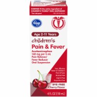 Kroger® Children's Cherry Flavor Pain & Fever Relief Liquid