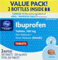Kroger® Ibuprofen Tablets 200mg Value Pack Perspective: Main