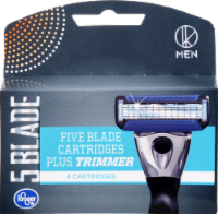 Kroger® Men's Five Blade Shave System Refill Cartridges Perspective: Main