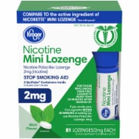 Kroger® Mint Mini Nicotine Lozenges 2mg
